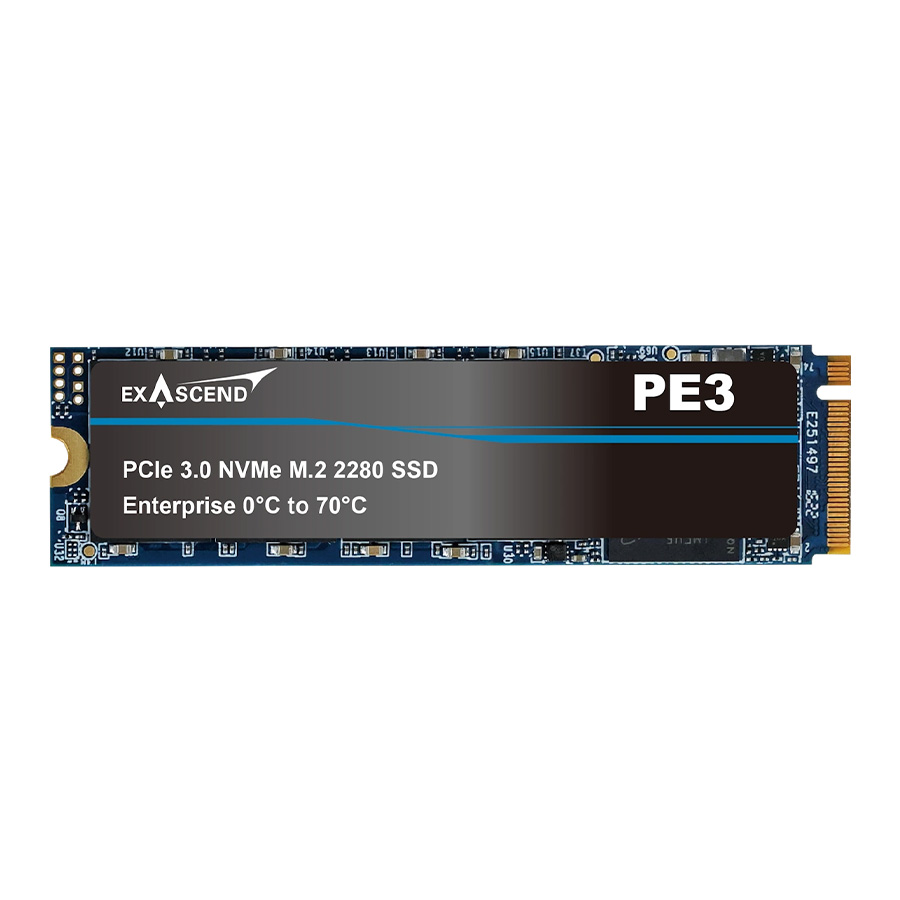Exascend PE3 SSD NVMe 1.2 PCIe Gen 3 x4