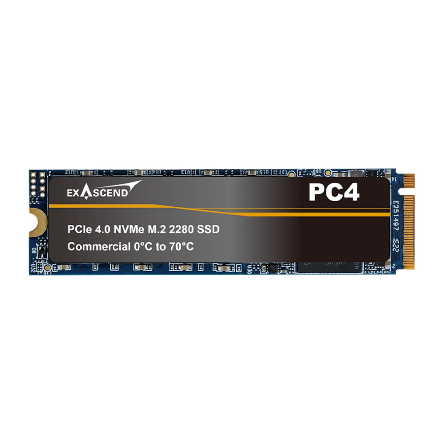Exascend PC4 SSD M.2 2280 NVMe 1.4 PCIe Gen 4 x4