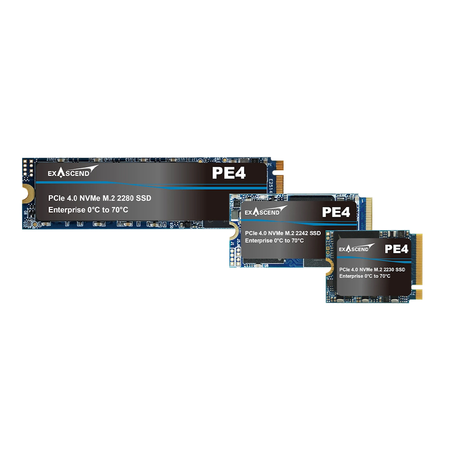 Exascend PE4 SSD NVMe 1.4 PCIe Gen 4 x4