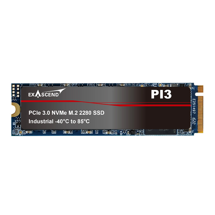 Exascend PI3 SSD M.2 2280 NVMe 1.2 PCIe Gen 3 x4