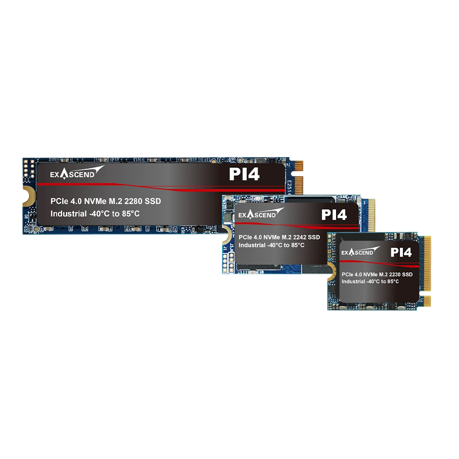Exascend PI4 SSD NVMe 1.4 PCIe Gen 4 x4